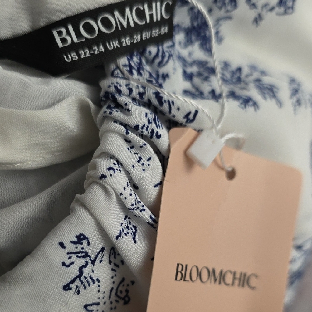 BloomChic Spring Time Florals Sleeveless Midi Dress - Picture 10 of 10